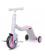 G&C SCOOTER FUN HD 868 3 σε 1 Πολυμορφικό Γκρι/Ροζ