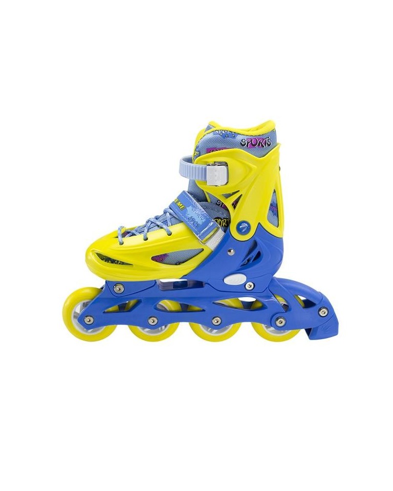 Αυξ. Πατίνια Roller NH 1105 ΣΕΤ 3 ΣΕ 1 INLINE SKATES NILS EXTREME ΚΙΤΡΙΝΟ/ΜΠΛΕ