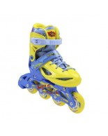 Αυξ. Πατίνια Roller NH 1105 ΣΕΤ 3 ΣΕ 1 INLINE SKATES NILS EXTREME ΚΙΤΡΙΝΟ/ΜΠΛΕ