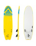 Σανίδα Surf Soft-Board 6ft Κίτρινη Sck