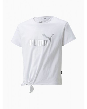 Παιδικό T-shirt Puma ESS+ Logo Knotted Tee G 846956-02