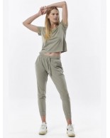 Γυναικείο Παντελόνι Φόρμας Body Action Women Slim Fit SweatPants 021331 01 Iron