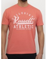 Ανδρικό T-Shirt Russell Athletic CRA-S/S Crewneck Tee Shirt A3-021-1-380PC Sugar Coral