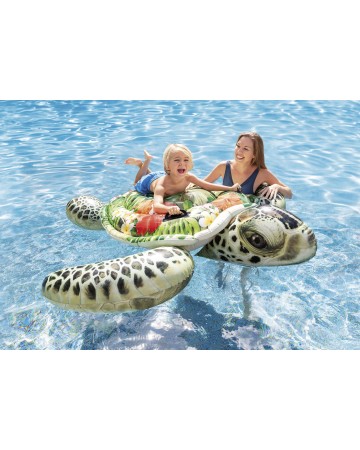 Στρώμα θαλάσσης Intex φουσκωτό Realistic Sea Turtle Ride-On (57555)