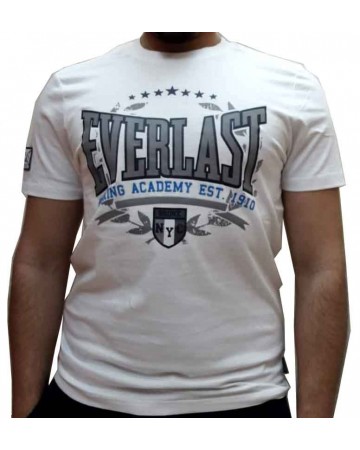 Ανδρικό αθλητικό μπλουζάκι Everlast Boxing Academy EVR4668 White