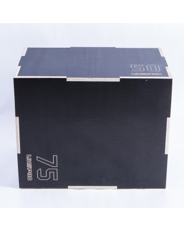 Πλειομετρικό Kουτί LIVE PRO CrossFit 3 σε 1 Ξύλινο (Plyo Box) (Anti Slip) B 8157