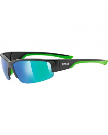 Γυαλιά Ηλίου Uvex Sportstyle 215 S5306172716 Black Mat/Green
