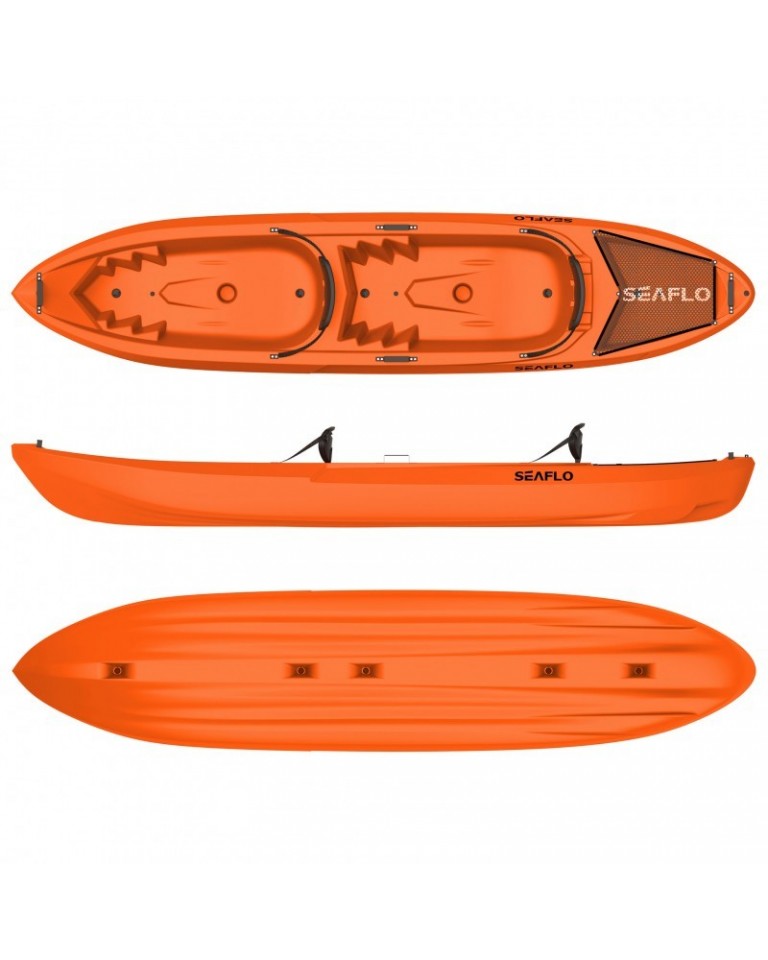Kayak 2 Θέσεων Πορτοκαλί Seaflo L340,5xW84xD29cm