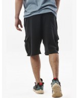 Ανδρική Βερμούδα Body Action Natural Dye Cargo Shorts  033322-01-ΒLΑCΚ