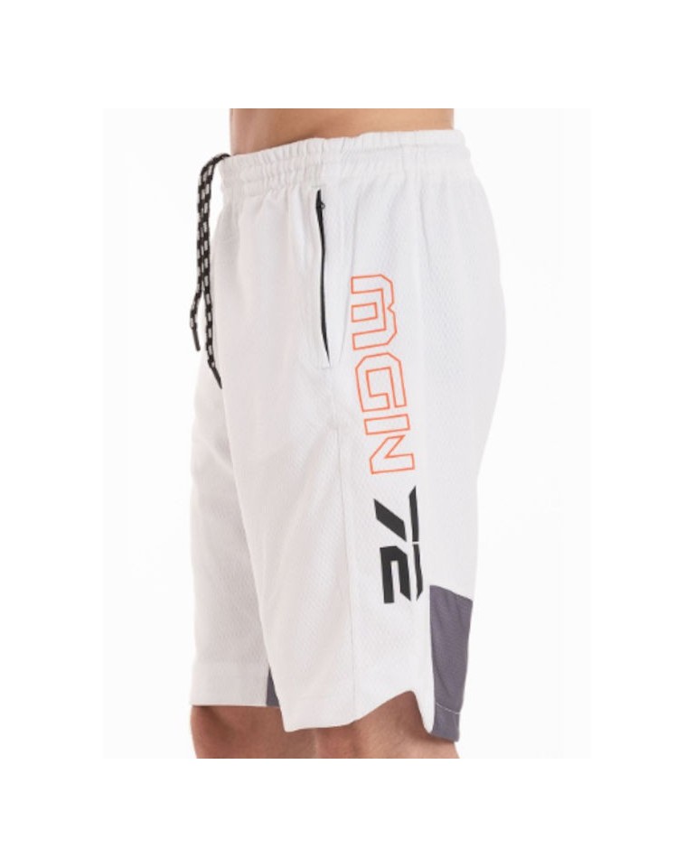Ανδρική Βερμούδα Magnetic North Men's MGN72 Athletic Shorts (White) 22037
