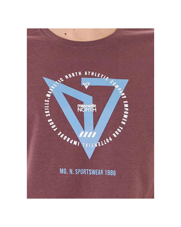 Ανδρικό T-Shirt Magnetic North Men's Mgn T-Shirt 23006 Terracotta