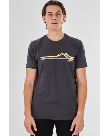 Ανδρικό T-Shirt Magnetic North Men's Dare to Discover T-Shirt 23003 Pencil Grey
