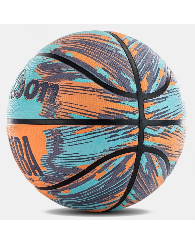 Μπάλα Μπάσκετ Wilson Nba Drv Pro Streak Bskt Blue/Orange  (Size 7)