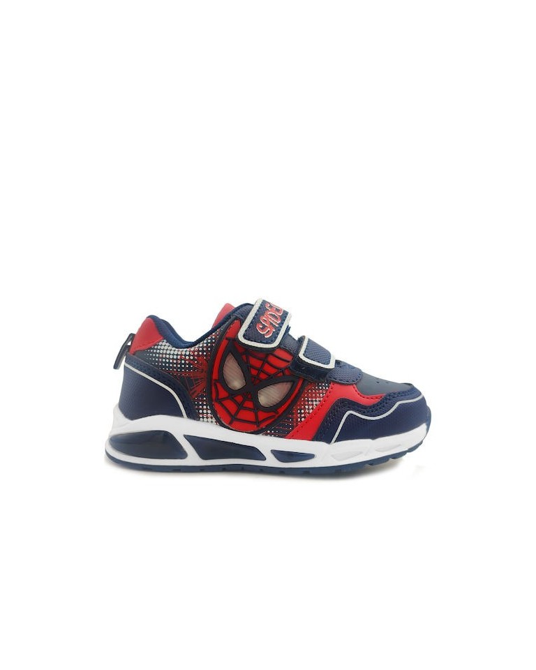 Παιδικά Sneakers Spiderman  με φωτάκια για αγόρια Μπλέ R1310361S-0010