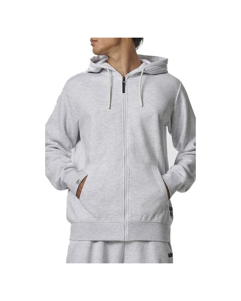 Ανδρική Ζακέτα με Κουκούλα Body Action Men's Full Zip Function Jacket 073324 01 (Grey)