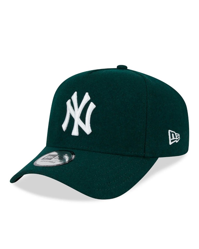 Αθλητικό Καπέλο New Era New York Yankees Melton Wool Green A-Frame Trucker Cap  60424791