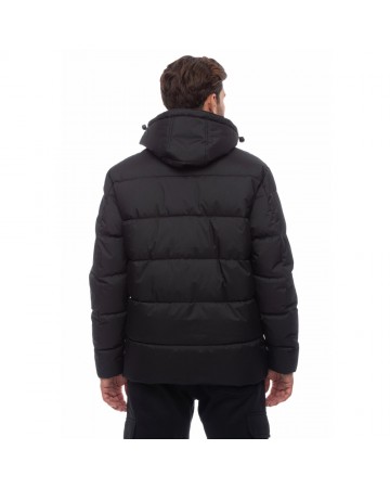Ανδρικό Μπουφάν Be Nation Padded Jacket With Detachable Hood Black 01 08302301