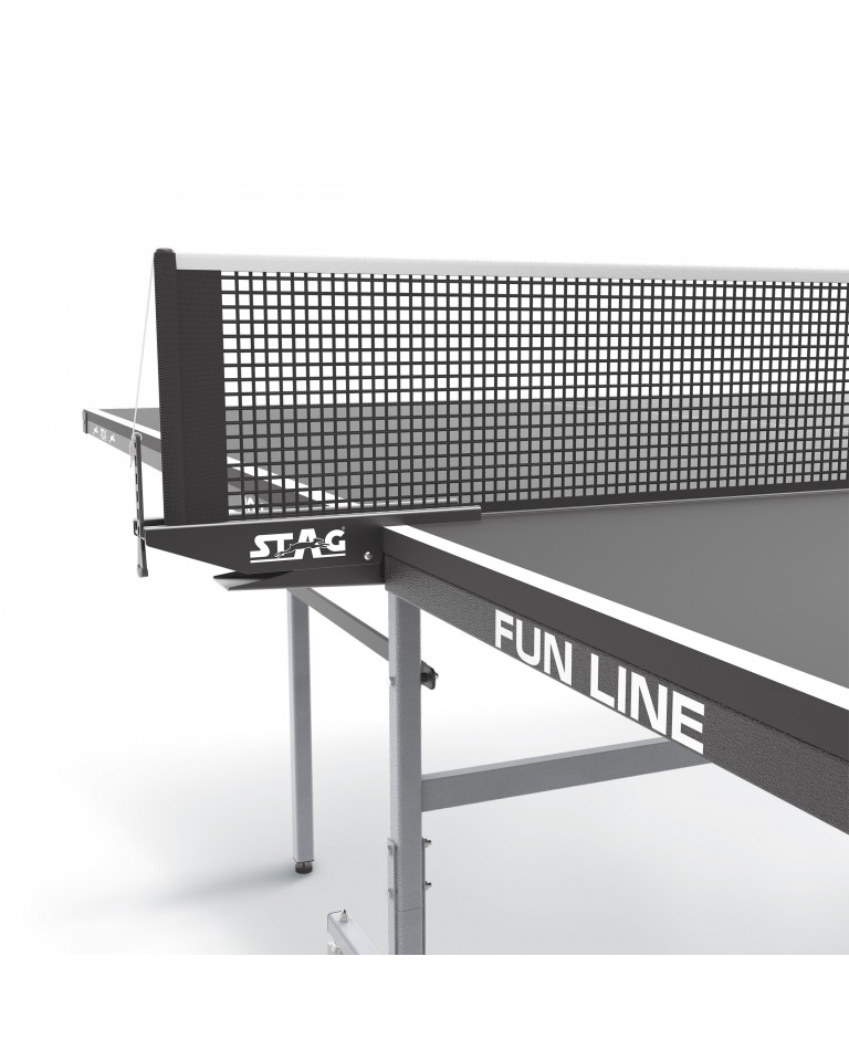 Τραπέζι Ping Pong Εσωτερικού Χώρου Stag Fun 15mm Μαύρο 42849