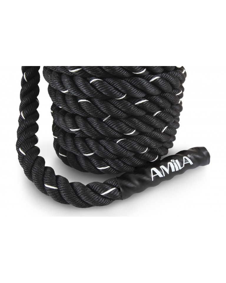Σχοινί Προπόνησης Crossfit Amila Battle Rope NS 12m 95115
