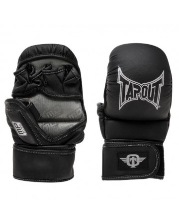 Γάντια MMA Tapout Striking and Training Gloves 762359 ΜΑΥΡΟ/ΑΣΗΜΙ