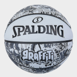 Μπάλα Μπάσκετ Spalding White Graffity 84 375Z1 (Size 7/Outdoor)