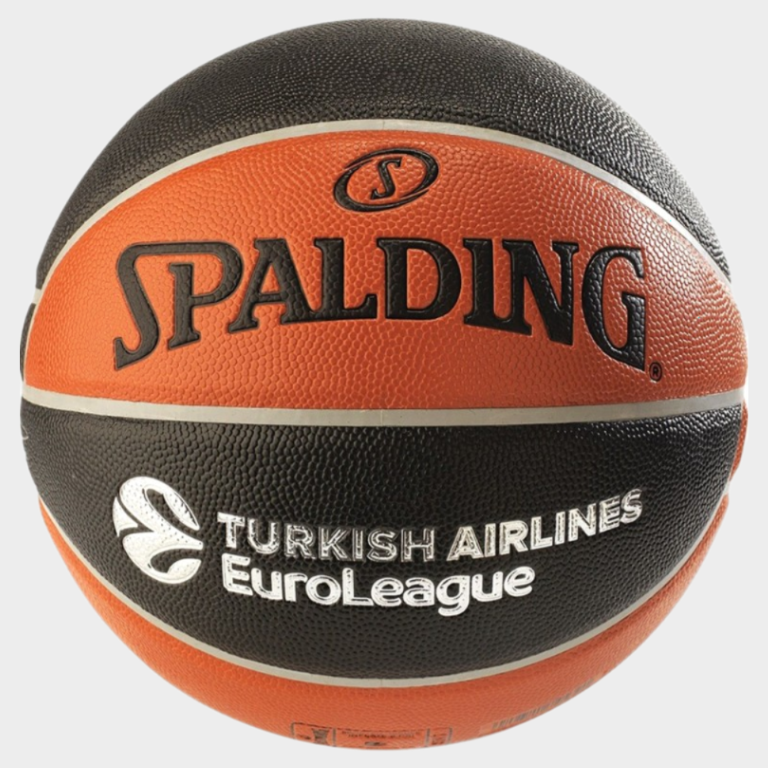 Μπάλα Μπάσκετ Spalding TF 500 Euroleague Official Replica 77 101Z1 (Size 7/Outdoor / Indoor)