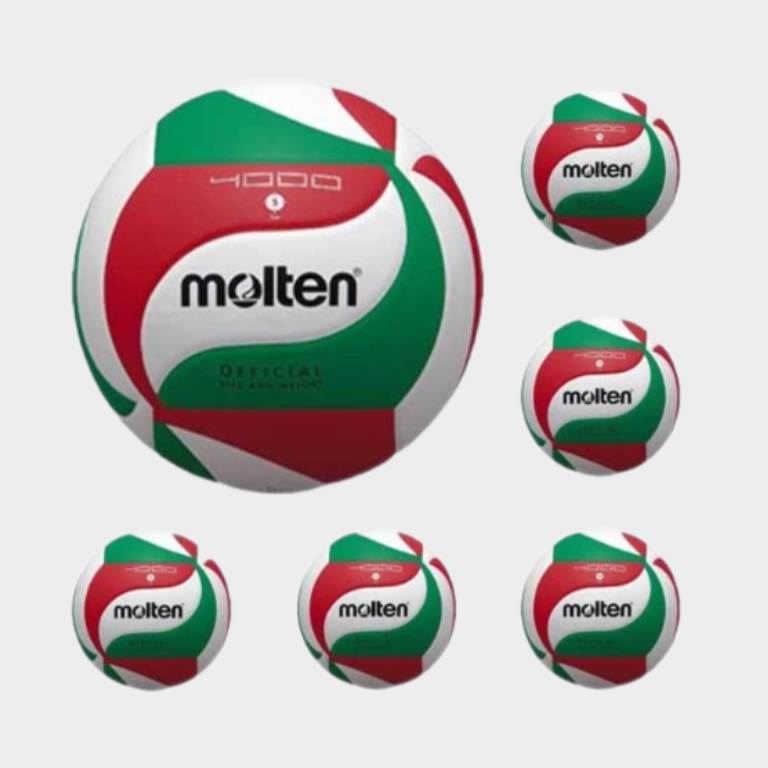 Σετ 6 Μπάλες Volley Molten V5M 4000 δέρμα PU