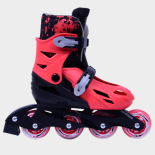 Αυξομειούμενα Inline Skates Αθλοπαιδιά, Κόκκινα 002.1083/K (Size 35-38)