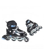 Αυξομειούμενα Πατίνια Roller NJ 1828 A INLINE SKATES NILS EXTREME ΜΑΥΡΟ