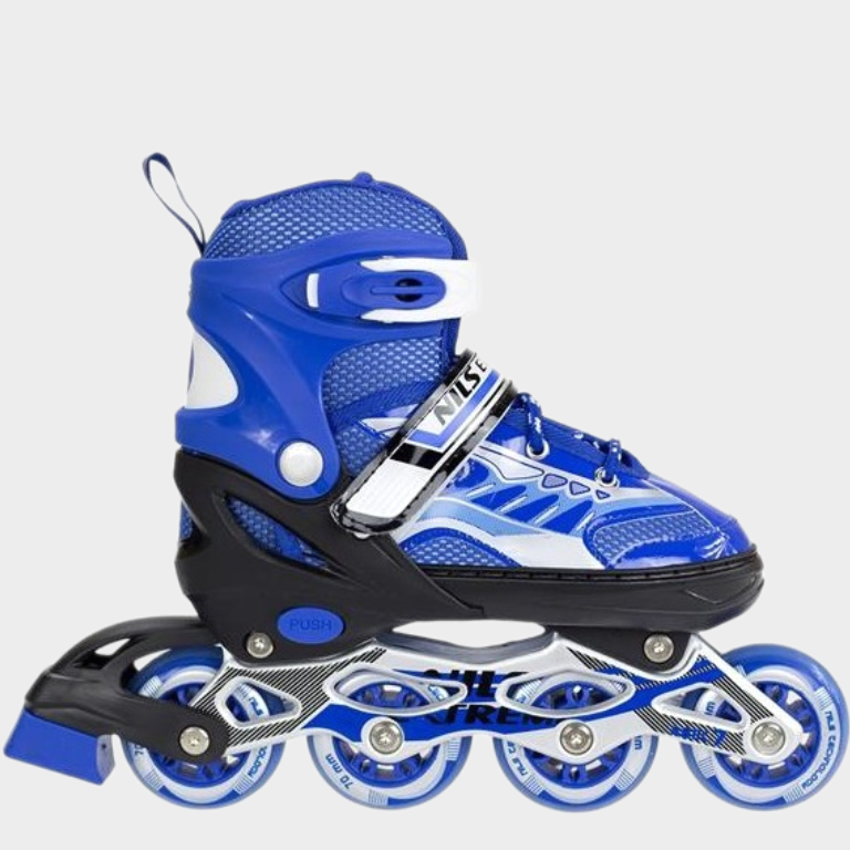 Αυξομειούμενα Πατίνια Roller NJ 1828 A Inline Skates Nils Extreme Μπλέ (35-38)