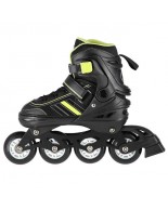 Αυξομειούμενα Roller NH18191 2 ΣΕ 1 Μαύρο/Πράσινο IN-LINE SKATES/HOCKEY ICE SKATES