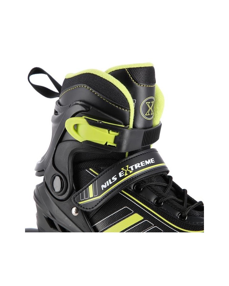 Αυξομειούμενα Roller NH18191 2 ΣΕ 1 Μαύρο/Πράσινο IN-LINE SKATES/HOCKEY ICE SKATES