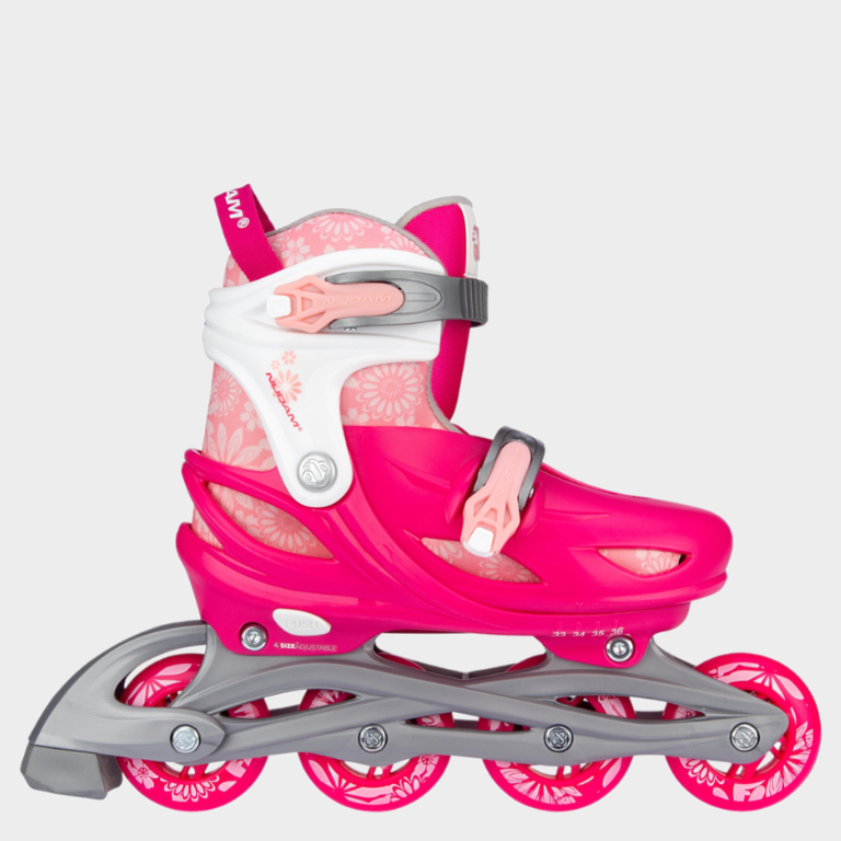 Nijdam Inline Skates Ρυθμιζόμενα 3‑σε‑1 "Floral Switch" N22AA01 (Size 33-36)