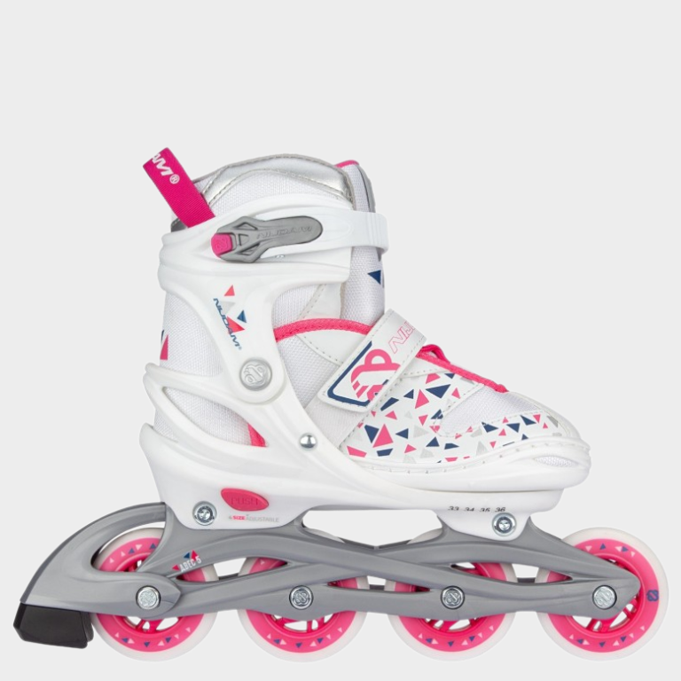 Nijdam Inline Skates Ρυθμιζόμενα"White Wedge" N20AA04 (Size 33-36)