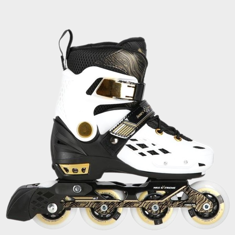 Αυξομειούμενα Πατίνια Roller NA 20004 Άσπρο In-Line Skates Nils Extreme