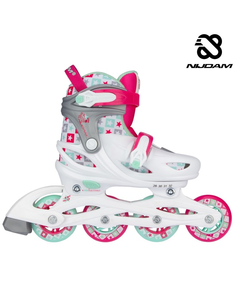 Nijdam Inline Skates Ρυθμιζόμενα "Sk8 Star" N20AA02