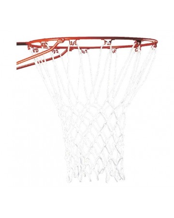 Διχτάκι μπάσκετ AMILA μακρύ λευκό (44952)