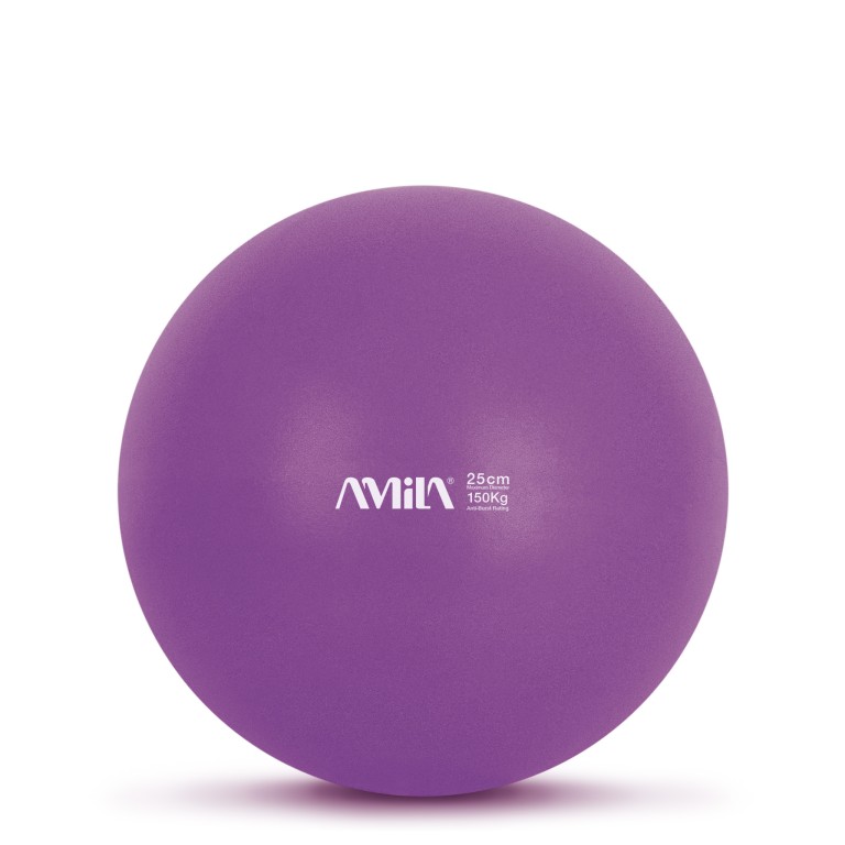 Μπάλα Γυμναστικής Amila Pilates Ball 25cm Μωβ Bulk 48431