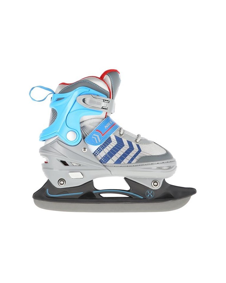 Αυξομειούμενα Roller NH18192 A 4σε1 Γκρι/Μπλε IN-LINE SKATES/HOCKEY ICE SKATES