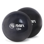 Palm Ball Two-Pack 1.5Kg Μαύρο Amila 96723