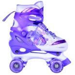 Αυξομειούμενα Roller Skates Αθλοπαιδιά, Λιλά 002.10322/LP (Size 27-30)