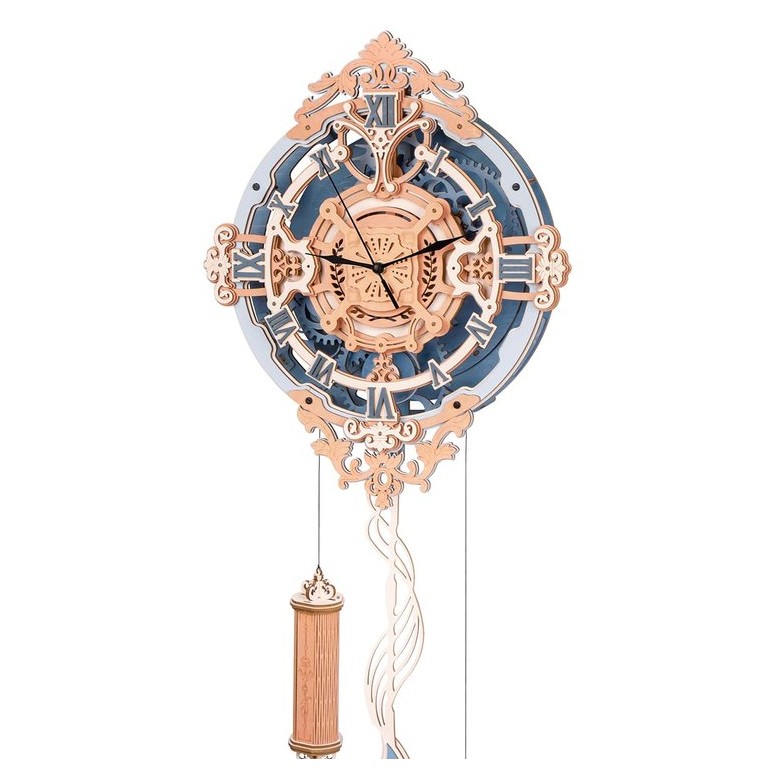 Ξύλινο Πάζλ Rokr Romantic Note Wall Clock LC701